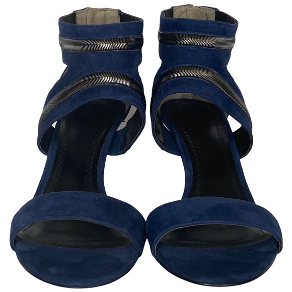Pour La Victoire Belz Suede Dress Heels Sandals - Picture 2 of 16